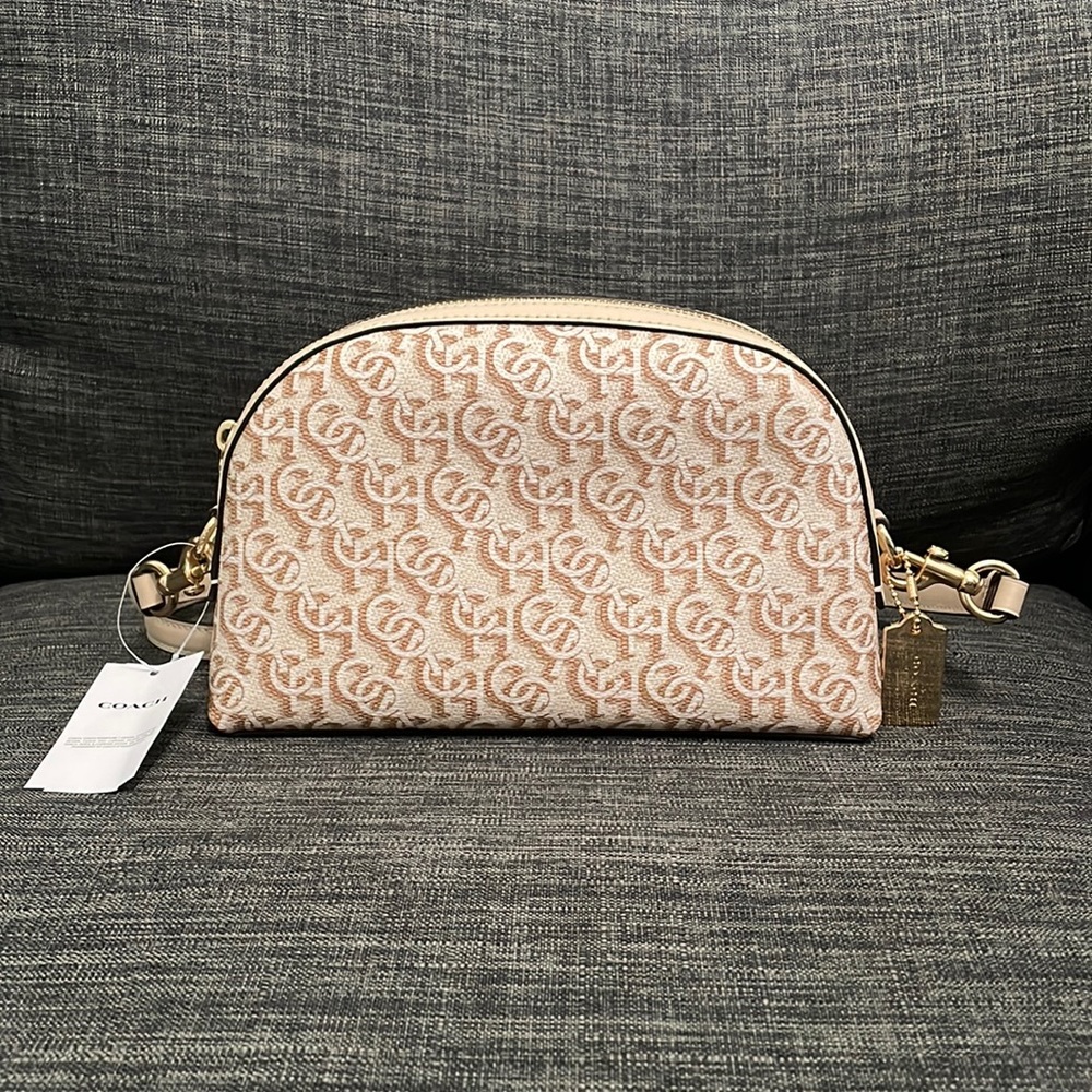 Coach Madi Crossbody With Coach Monogram Print and wristlet - Picture 2 of 5